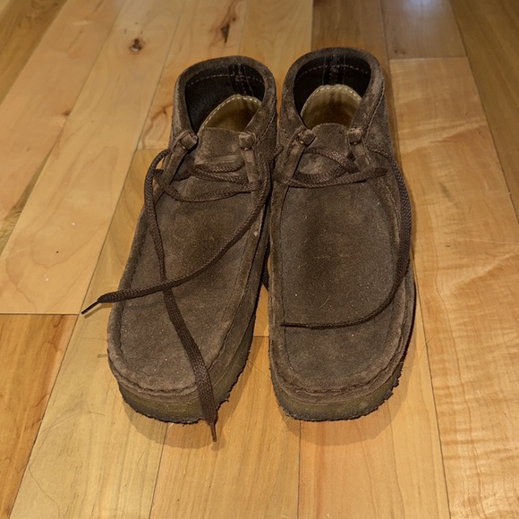 Dark Brown Clark’s Wallabees - Picture 2 of 4